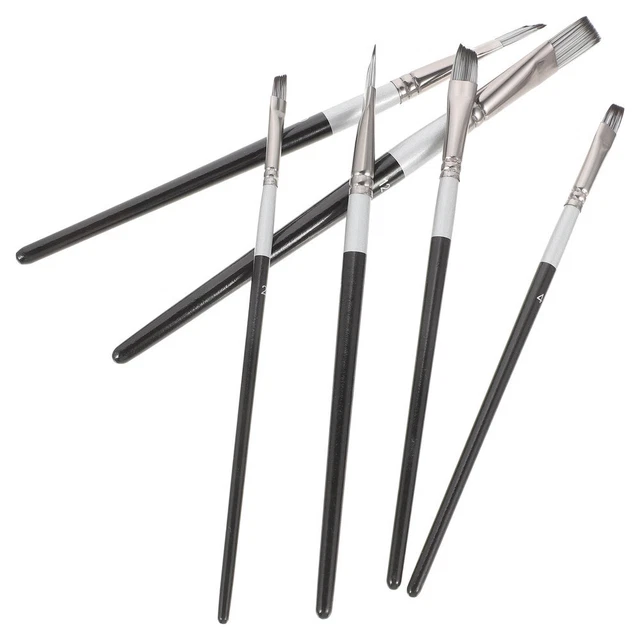 6pcs wasserfarbe malmalerei pinsel ölmalerei pinsel leichte zeichnung pinsel