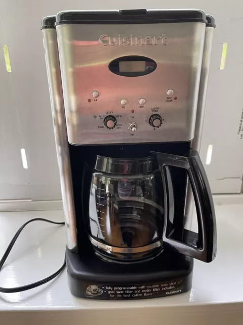 Cuisinart DCC-1200 12 Cup Brew Central Programmable Coffeemaker Stainless Steel