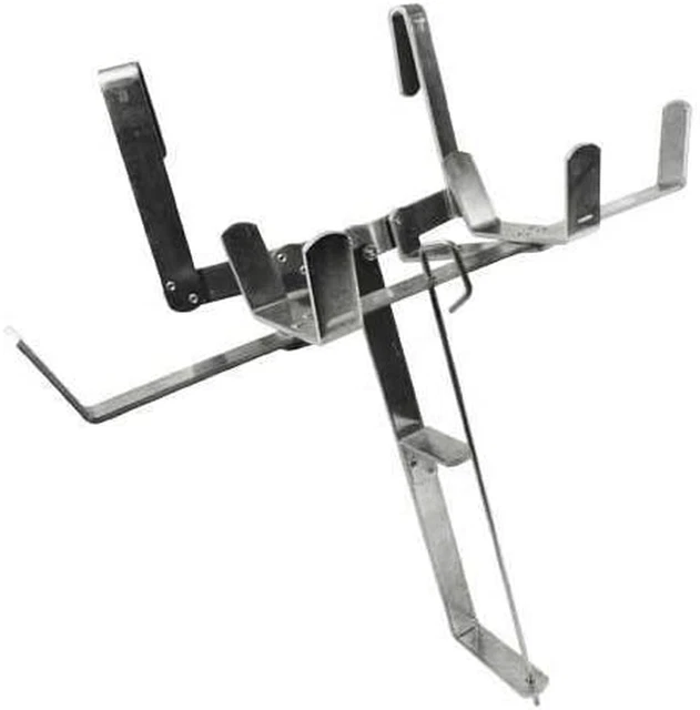 Drywall Mud Pan Holder and Tape Spool - Hooks to Belt for Hands-Free Taping (Pan