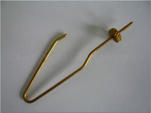 Pendulum Bob Wire Adjustable Nut Brass Threaded 7cm 8.5cm 11cm Ansonia Clock