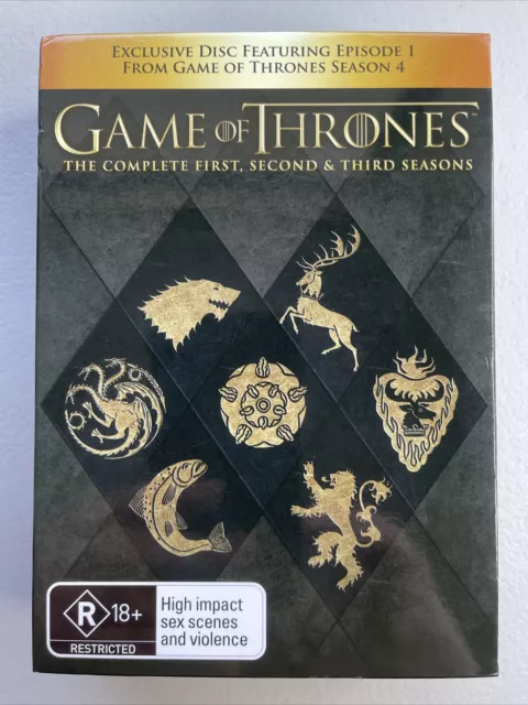 Game Of Thrones : Season 1-3 (Box Set, DVD, 2013)