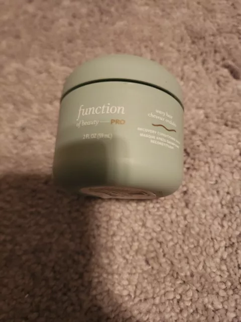 Máscara acondicionadora de recuperación personalizada Function of Beauty PRO para cabello ondulado 2 oz de viaje