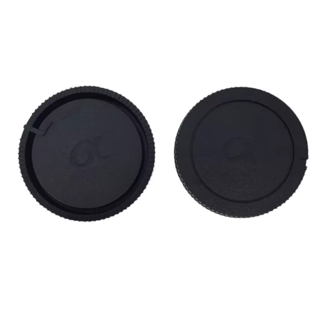 Plastic Rear Back Lens Cover Camera Front Body Cap for Sony Alpha Minolta DSLR