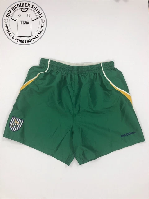 West Bromwich Albion WBA 2003/2004 away Football Shorts Men's Large