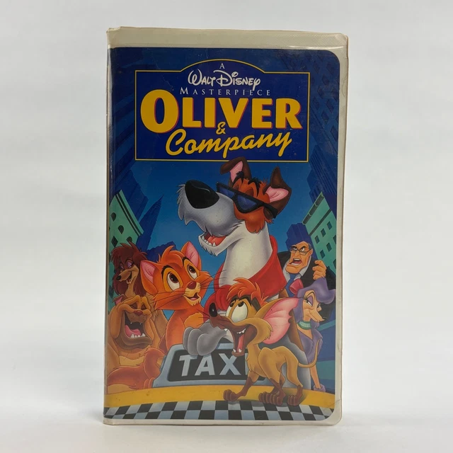OLIVER AND COMPANY Walt Disney Masterpiece Collection VHS 1996 ...