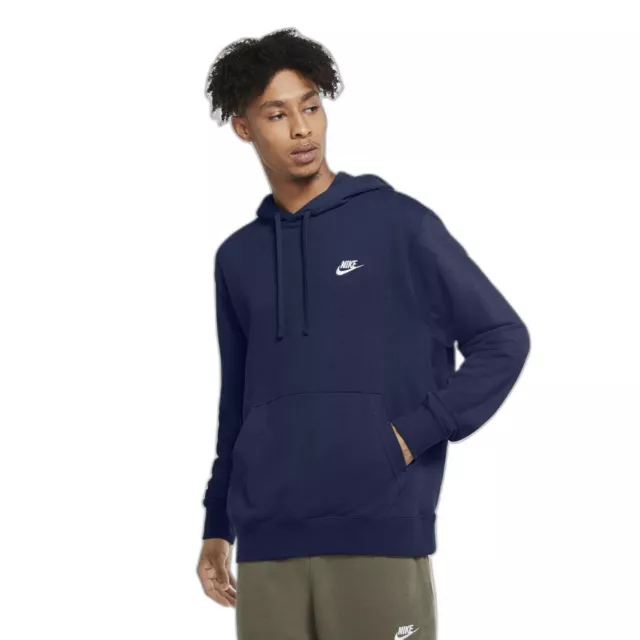 Nike Homme Costume à Capuche Haleter Manchette Coton Sweat-Shirt Art FB7415-010+