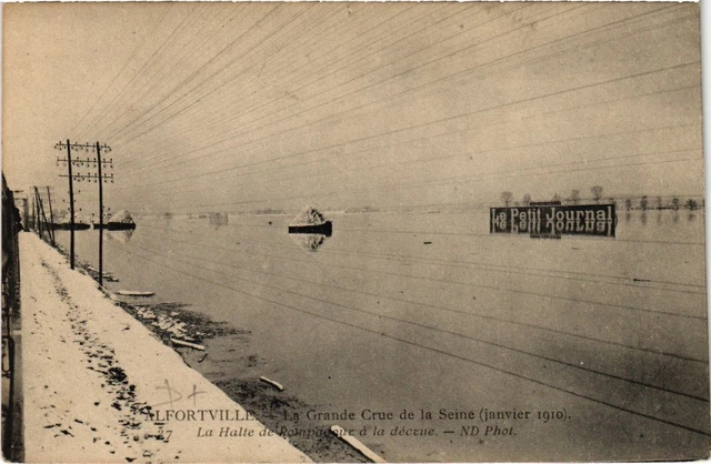 CPA Alfortville Grande Crue de la Seine (1363662)