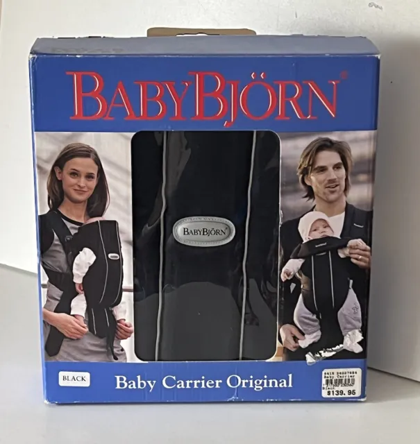 BabyBjorn Original Baby Carrier - City Black