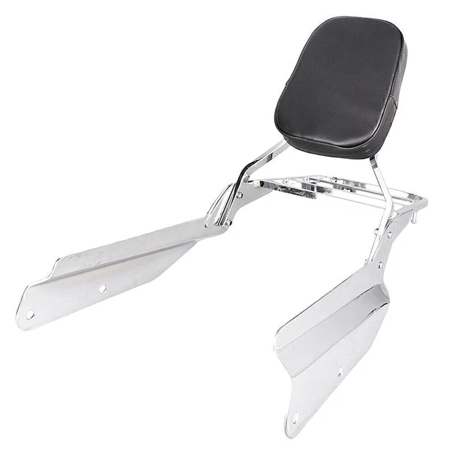 Schienale posteriore Sissybar & portapacchi per Honda VTX1300 03-06 VTX1800 02-08