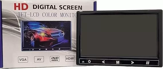 Monitor da 7 Pollici HDMI Schermo TFT LCD Display Full HD Soft Touch