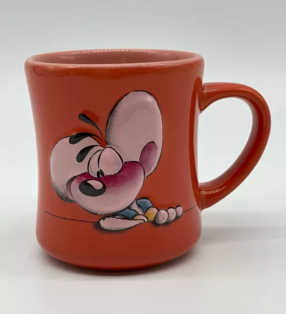 Diddl - 3D Motiv - Orange / Kaffeetasse Teetasse/ Tasse