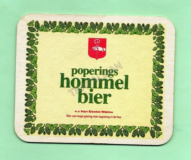 ANCIEN SOUS-BOCK  HOMMEL coaster beermat bierdeckel