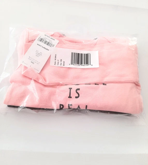 Carter's Infant Baby Girl 3 Piece set Size 12 Months
