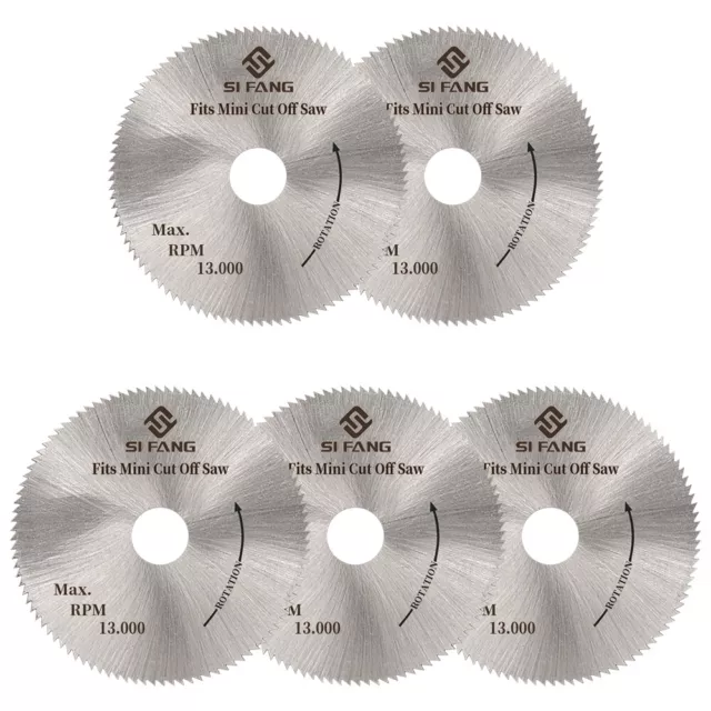 50mm HSS Circular Saw Blade Cutting Disc Wheel Set for Dremel Drills Rotary Tool
