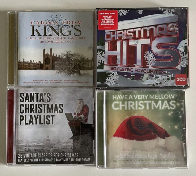 JOB LOT BUNDLE (x4) CDs Christmas Songs, Choir £10.99 - PicClick UK
