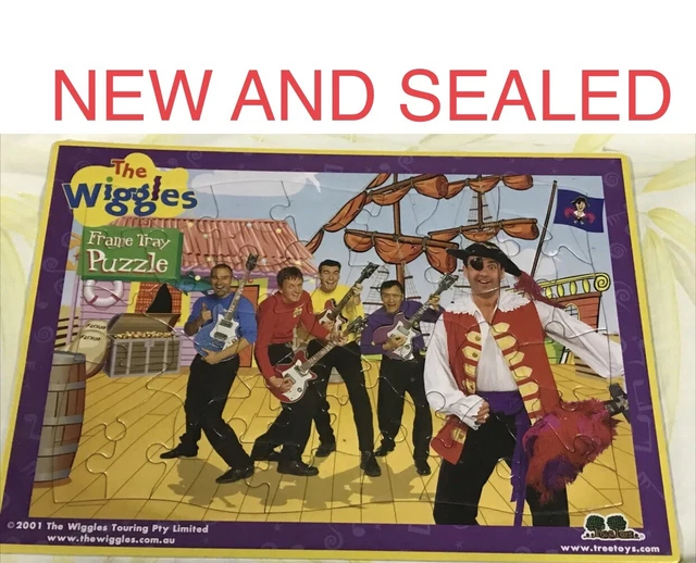THE WIGGLES PUZZLE Original Cast Vintage 00s Merchandise NEW AND SEALED ...