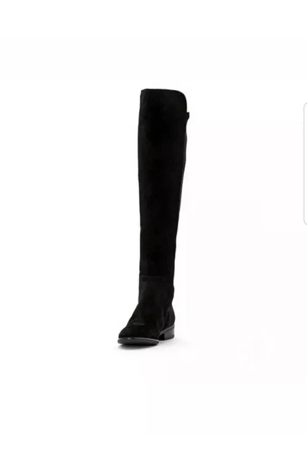 Caddy belle black suede boots discount