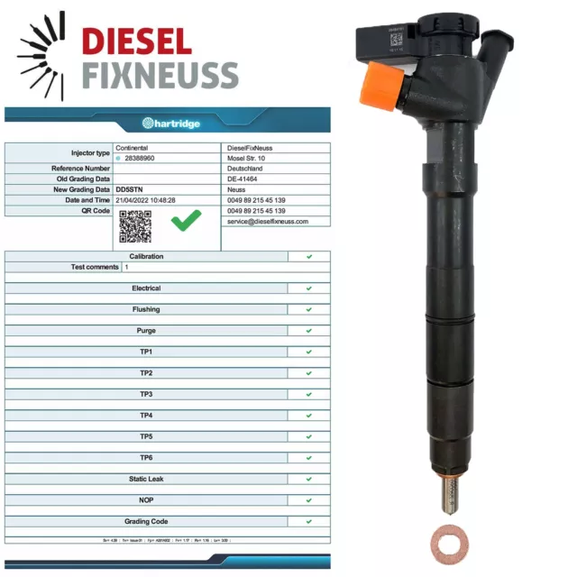 Injecteur Citroen Peugeot Ford 2.0 HDI Tdc 9674984080 28388960