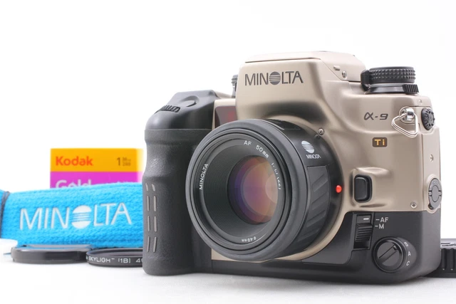 🎦 [TOP MINT] Minolta α9 Alpha 9 a9 Ti Maxxum Dynax Titan