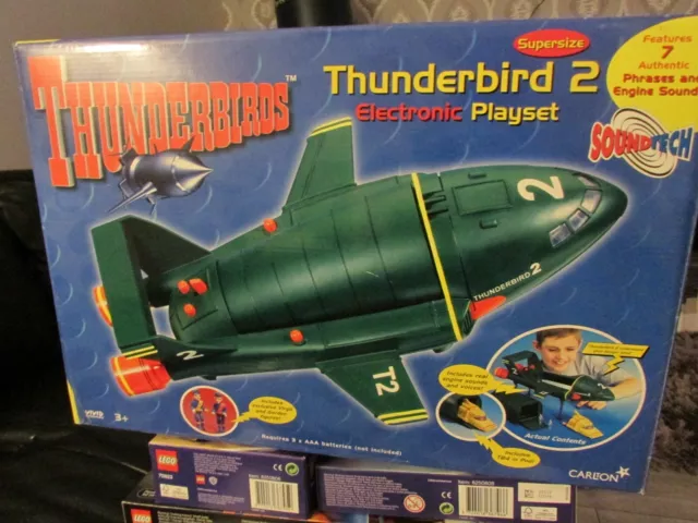 Carlton & Vivid Imaginations ltd Very Large Thunderbird 2 Electronic Playset Box