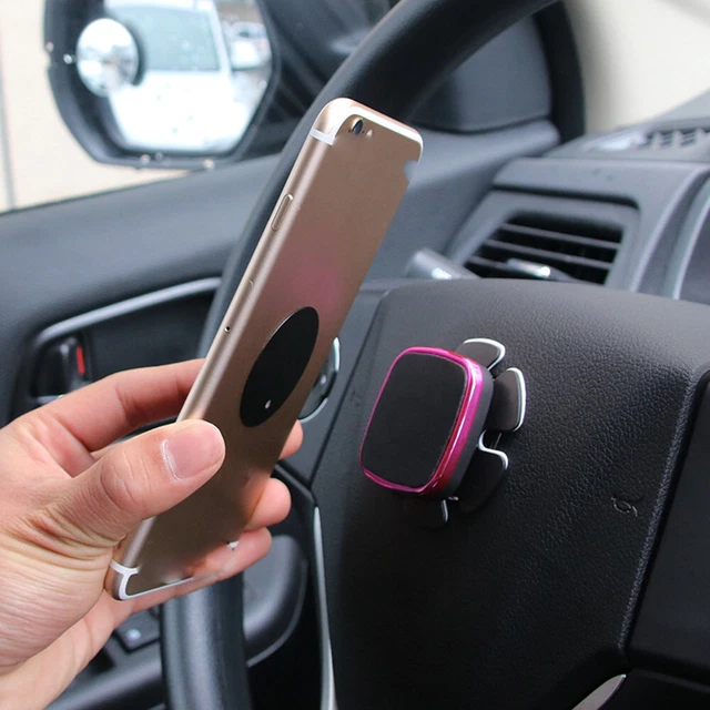 Steering Wheel Rotating Car Magnetic Holder Mount Stand For Mobile Phone