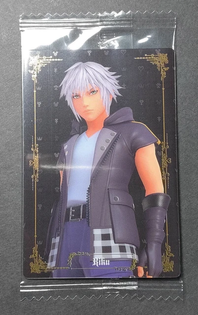 Disney Riku RIKU KINGDOM HEARTS Disney Wafer Card 20th Anniversary No.004 Bandai ...