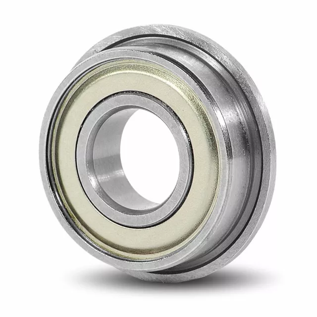 1 x FLANGED MINIATURE BEARING MF63-2Z METAL SHIELDED ID 3mm OD 6mm WIDTH 2.5mm