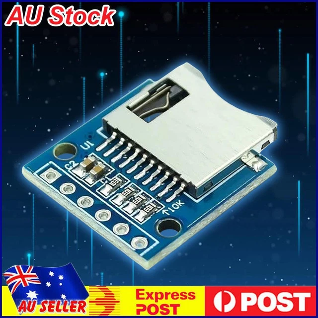 MICRO SD TF Card 5V 3.3V Memory Shield Module for Arduino DIY Kit (Mini ...