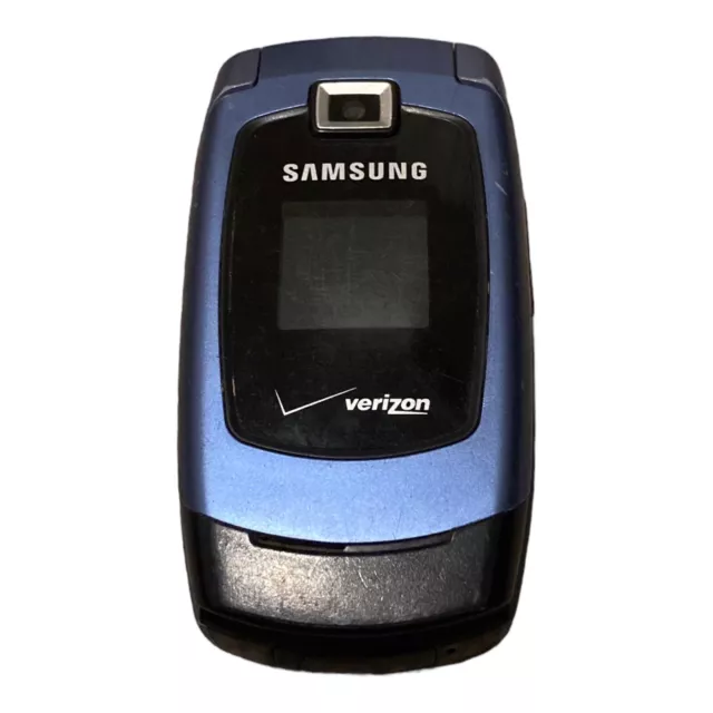 Samsung Snap SCH-U340 - Blue and Black ( Verizon ) Cellular Flip Phone