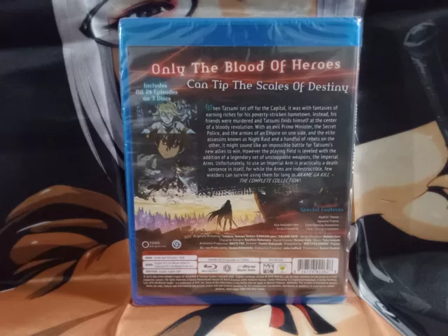 Akame Ga Kill! Anime Blu-Ray +Yu-Gi-Oh Card 2