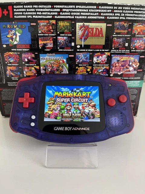 NINTENDO GAMEBOY ADVANCE GBA With Backlit Hispeedido 2023 IPS V5 Screen ...