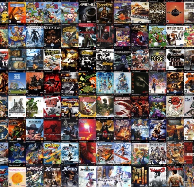 Jeux PS2 Au Choix - État Correct, Boîtier Et Instructions Non Garantis - Sélection Variable