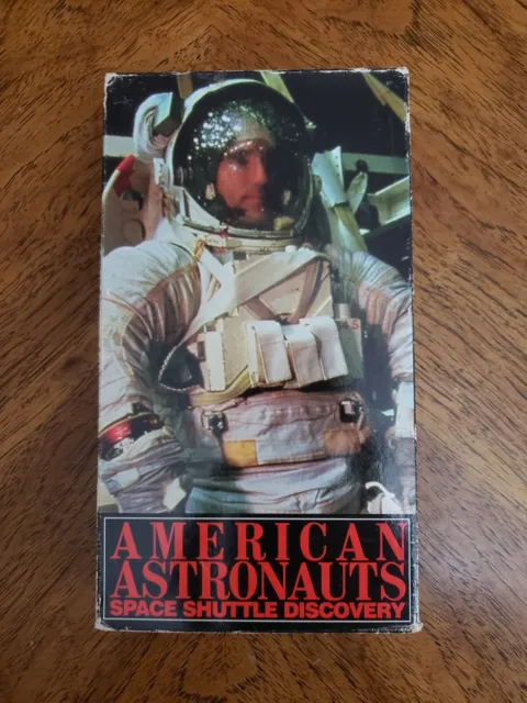 American Astronauts Space Shuttle Discovery Vhs NASA