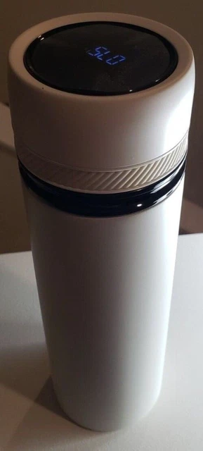 Rehydr8-Stainless Steel Water Bottle 17oz White