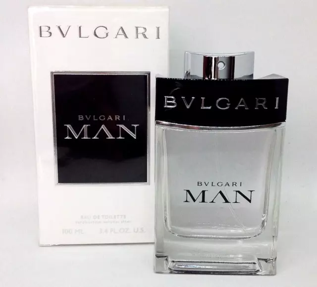 Bvlgari MAN 100ml. eau de toilette spray 3.4 Fl. Oz. Bulgari