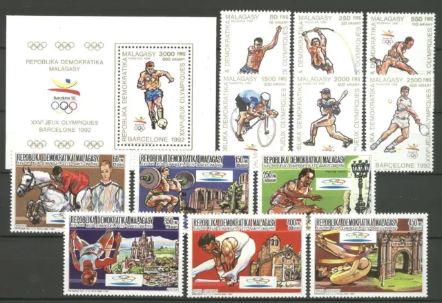 Olympiade 1992, Olympic Games - Madagaskar - ** MNH