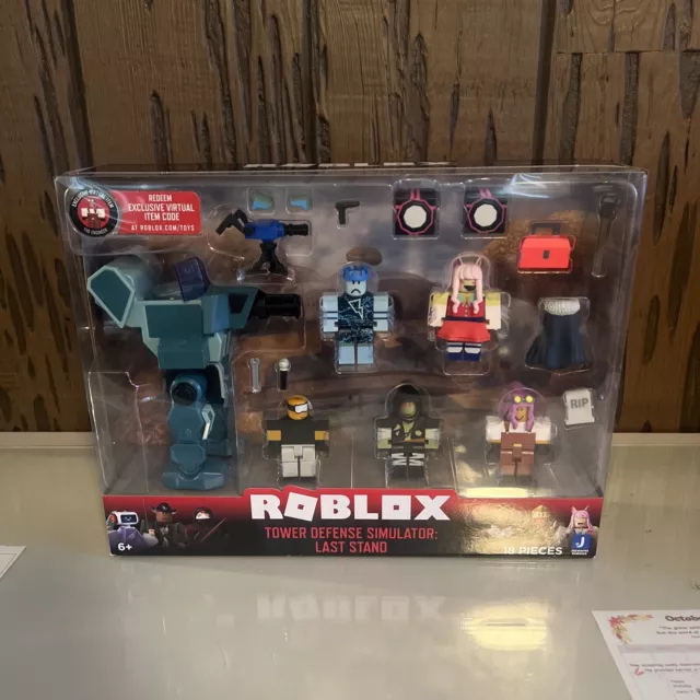 NEW Roblox Action Collection TOWER DEFENSE SIMULATOR LAST STAND Playset  Virtual