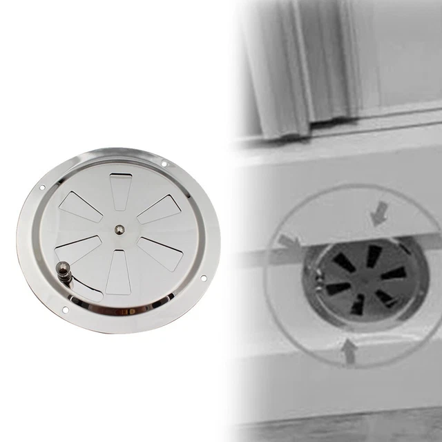 Marine Entlüftungsschmetterling Tour Luftschlitze Argent Pièces Accessoire