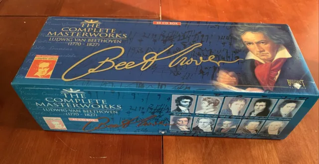 The Complete Masterworks Of Ludwig Van Beethoven 40 CD Box Set