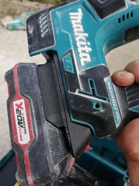 Adattatore batteria per ruote di alimentazione per batteria Maka 18V con connettore a filo 14 AWG per giocattoli per auto Rc fai da te, robotica e camion Rc