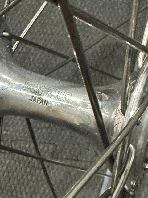 OLD SCHOOL BMX – 80's UKAI Grey 20x1 3/8 w-SunTour XC hourglass