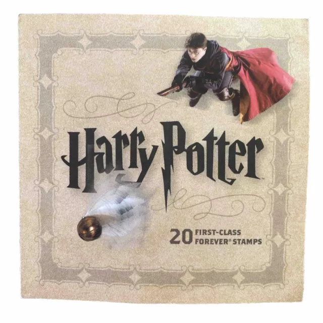 Harry Potter 20 First Class Forever Stamps Booklet USPS Characters BRAND NEW!