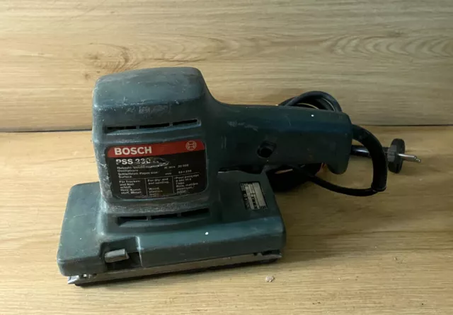 Bosch Schwingschleifer Typ PSS 230 Gebraucht (PSS230 Schleifmaschine)