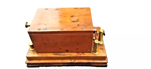 Instrument scientifique - Bobine de Ruhmkorff Longueur 23 cm