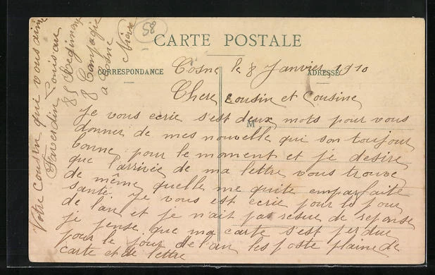 CPA Cosne, place de la Gare et Rue du 14 Juillet 1910 2