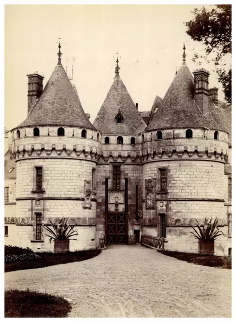 France, Chaumont-sur-Loire, Château de Chaumont Vintage print,  Tirage albumin