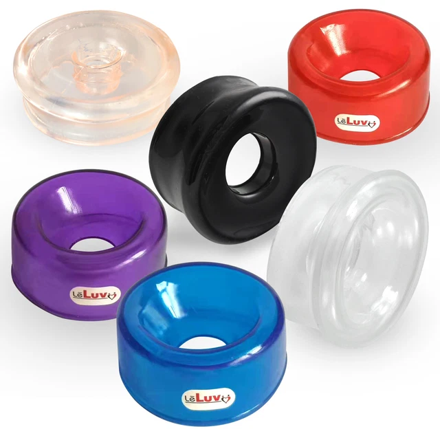 LeLuv Smart LCD IPump Penis Pump With 8" Cylinder & 3 Silicone Sleeves - Electric, Phthalate Free