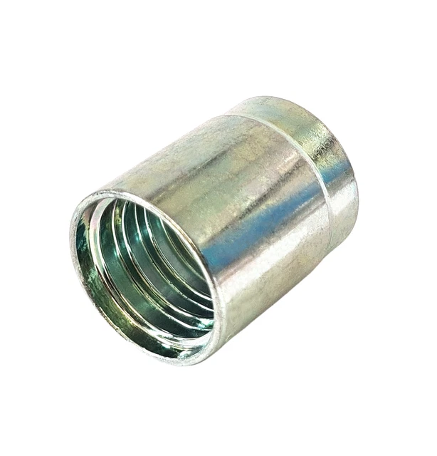 Hydraulic Swage Ferrules – Fits 1 & 2 Wire Hose, 1/4 To 1-1/4 Inch, Bulk Packs Of 6, 10, 30, 50