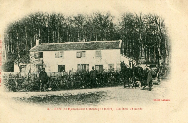 ARFONS Map Ramondens Forest Black Mountain Forest Guard House