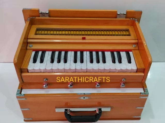 Safri Harmonium/tragbare Baja 4 Register, 2,5 Oktaven Bass/männliche...